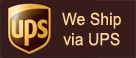 We ship with UPS